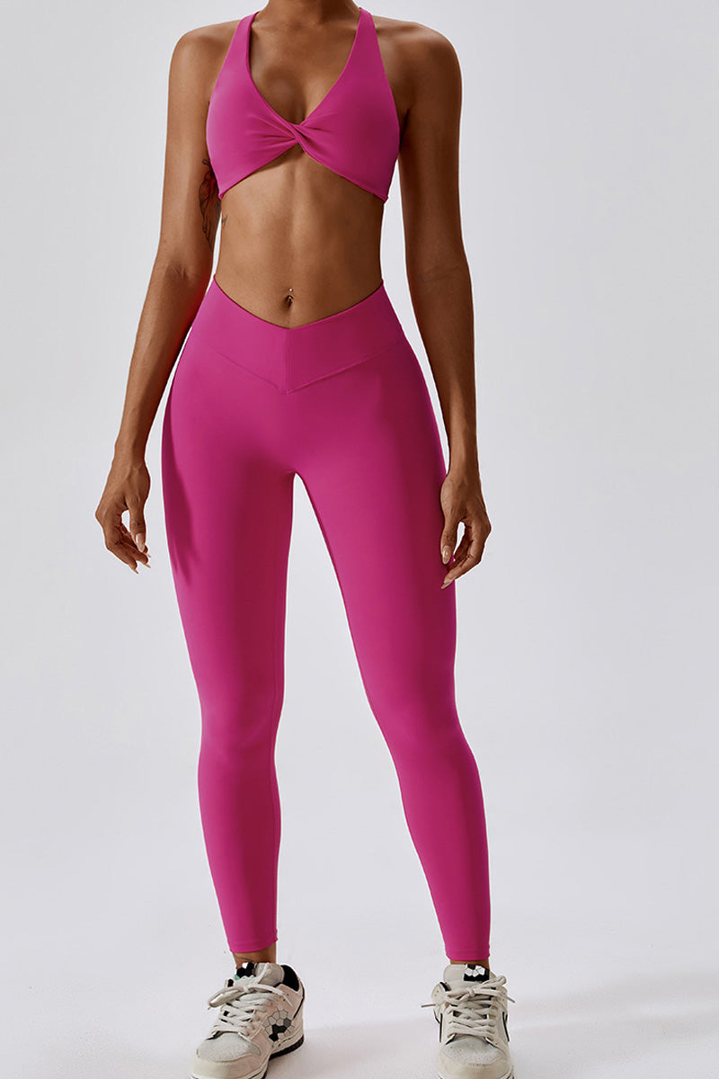 Lexy Sport Bra | Raspberry