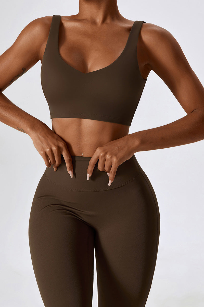 Amara Sport Bra | Vanilla