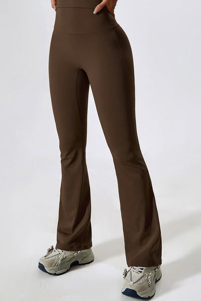 Sofia Flared Legging with Scrunch | Vanilla