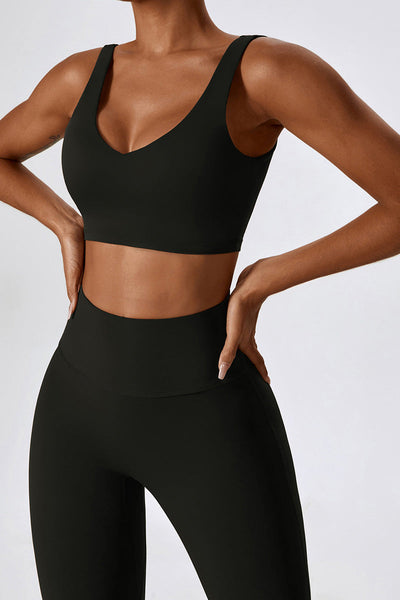 Amara Sport Bra | Vanilla