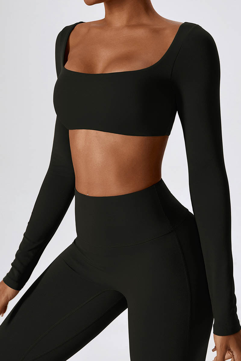 Mia Crop Top | Sage