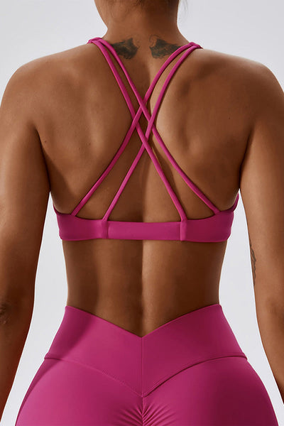 Lexy Sport Bra | Raspberry