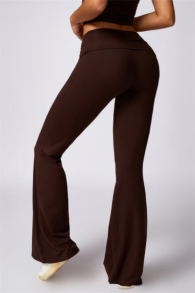 Farah Flared Legging zonder Scrunch | Soft Charcoal