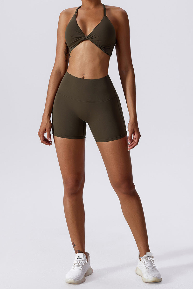 Savannah Sport Bra | Petrol Blue