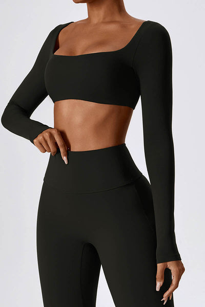 Mia Crop Top | Sage
