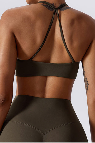 Savannah Sport Bra | Petrol Blue