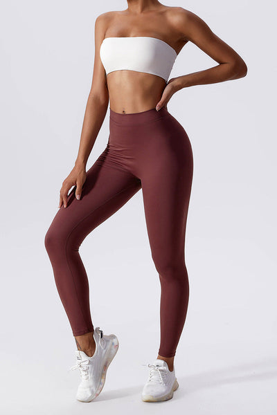 Sadie Legging met Scrunch | Soft Charcoal
