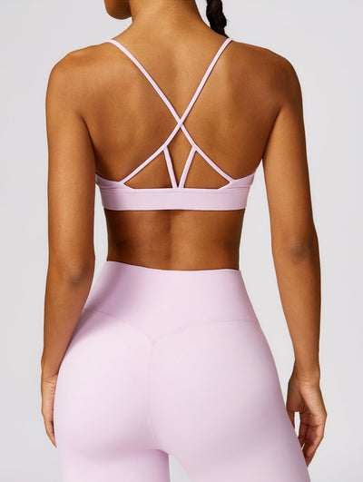 Callie Sport Bra | Blush