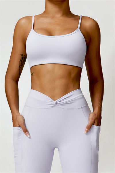 Ruby Sport Bra | Icy Lilac