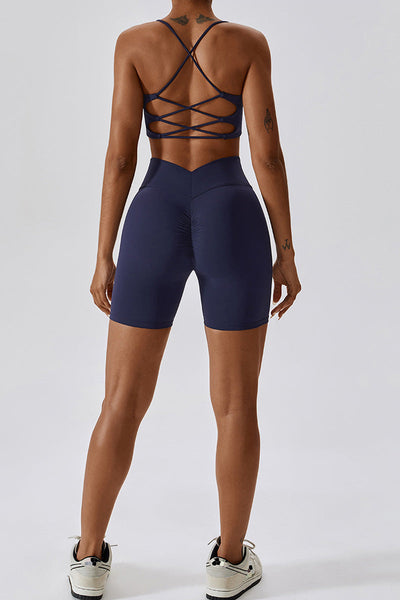 Jasmine Sport Bra | Raspberry