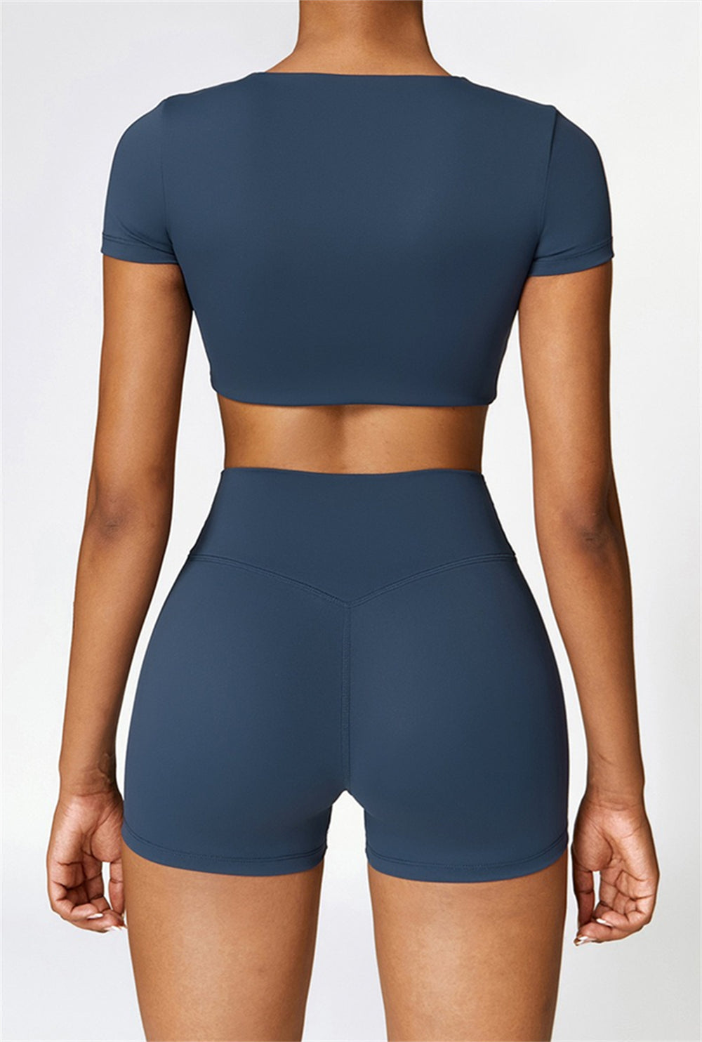 Lina Crop Top | Light Grey