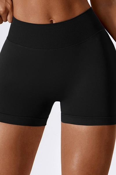 Aria Short with Scrunch | Burgundy