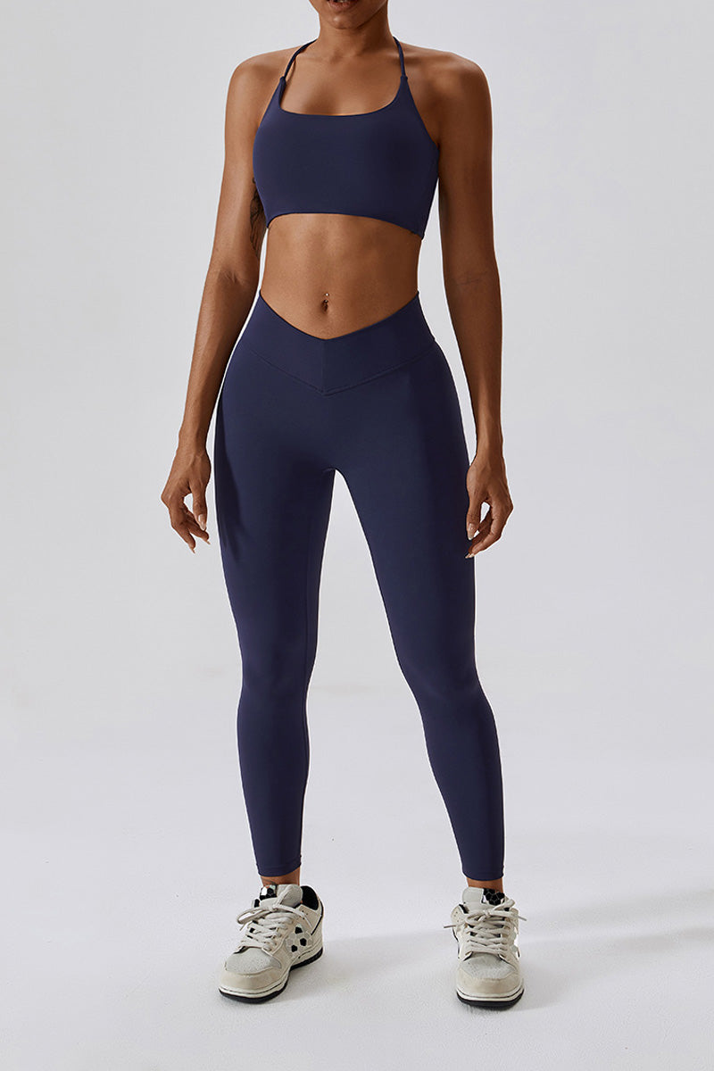 Jasmine Sport Bra | Raspberry