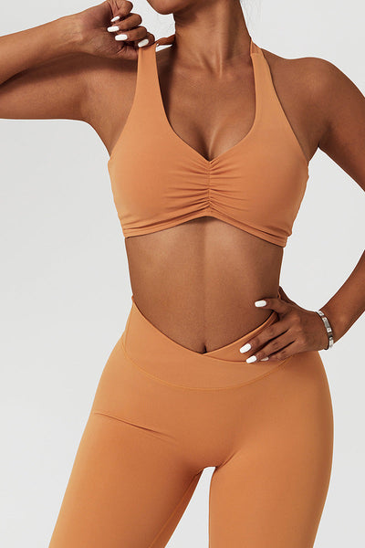 Zayra Legging with Scrunch | Citrus Sorbet