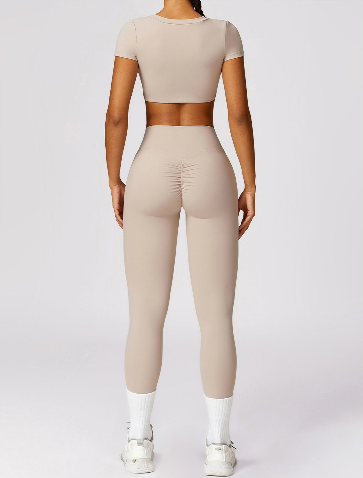 Skylar Legging with Scrunch | Steel Blue