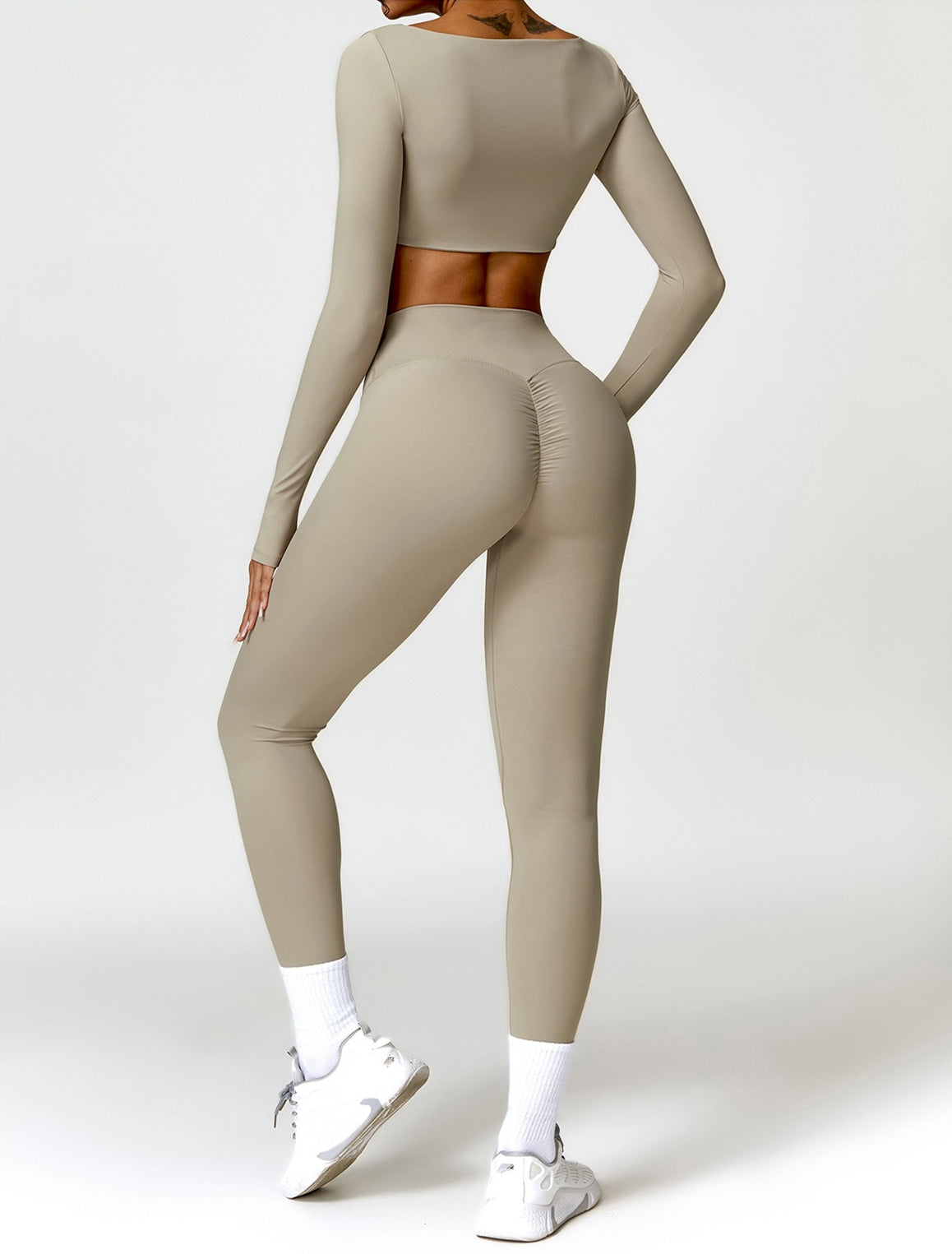 Skylar Legging with Scrunch | Steel Blue
