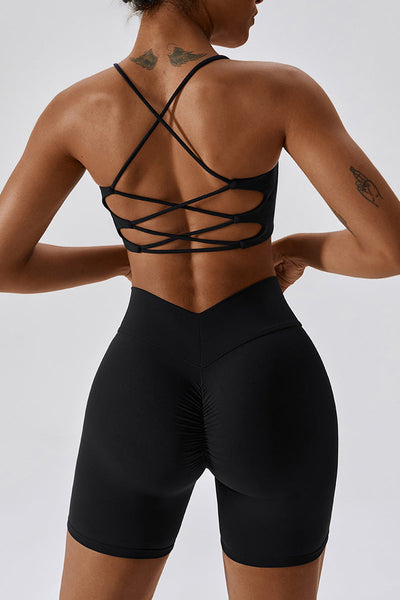 Jasmine Sport Bra | Raspberry