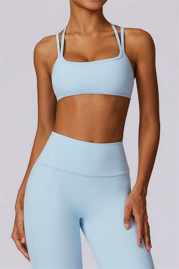 Laura Sport Bra | Graphite Taupe