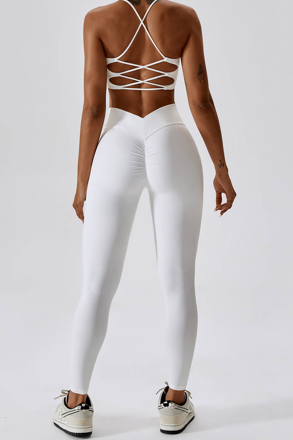 Luna Olivia Legging with Scrunch | Black