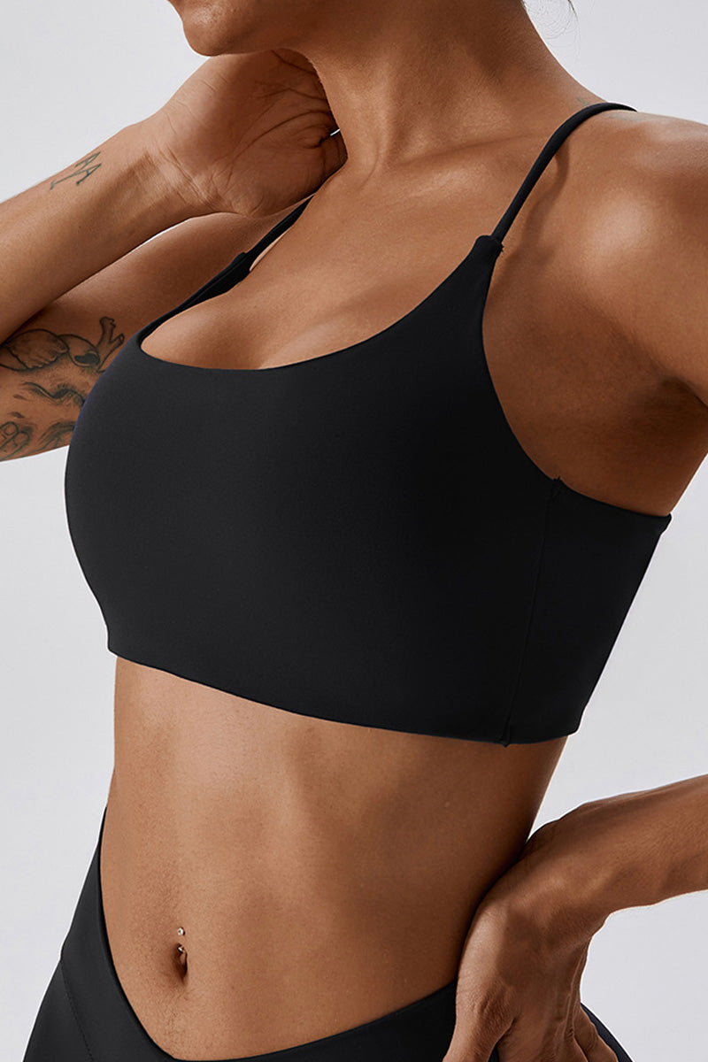 Jasmine Sport Bra | Raspberry