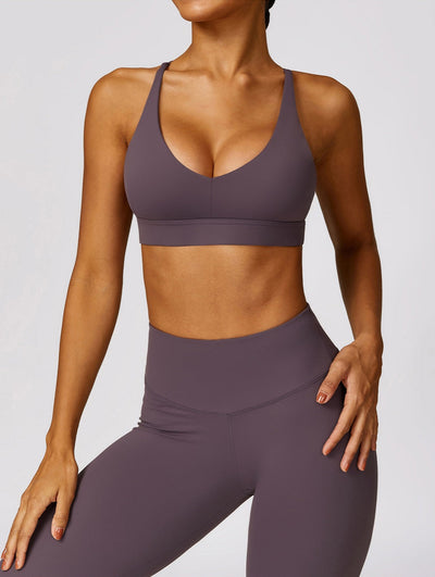 Callie Sport Bra | Blush