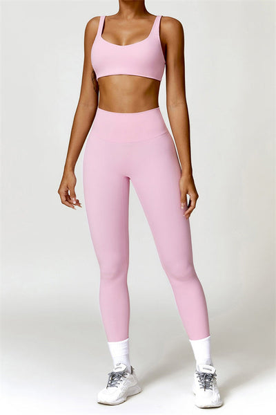 Lola Sport Bra | Pilates Pink
