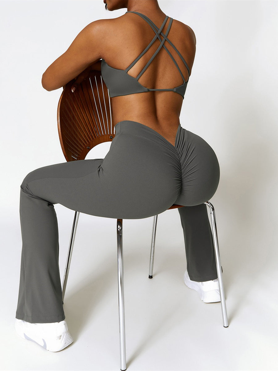 Olivia Sport Bra | Stone
