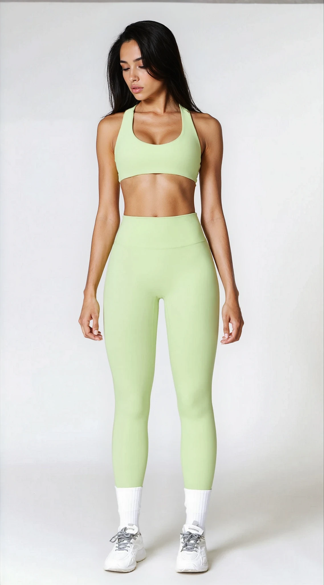 Allison Legging without Scrunch | Lime