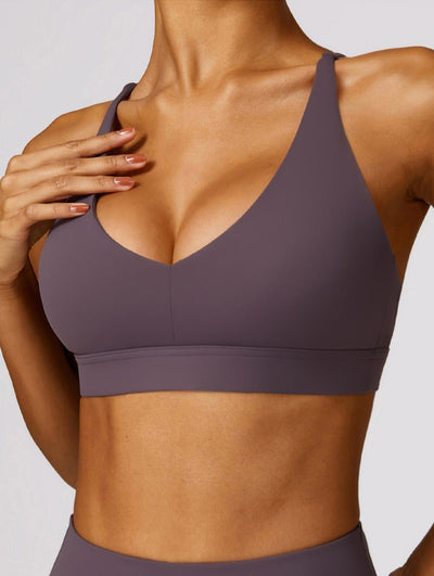 Callie Sport Bra | Blush