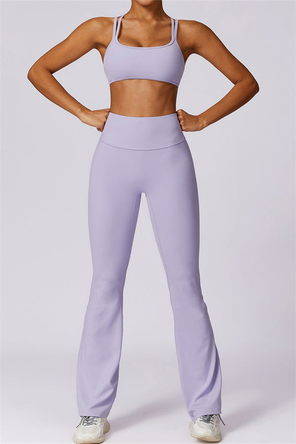 Laura Sport Bra | Graphite Taupe