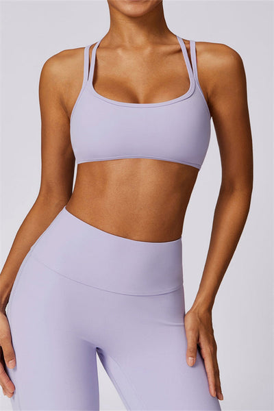 Laura Sport Bra | Graphite Taupe