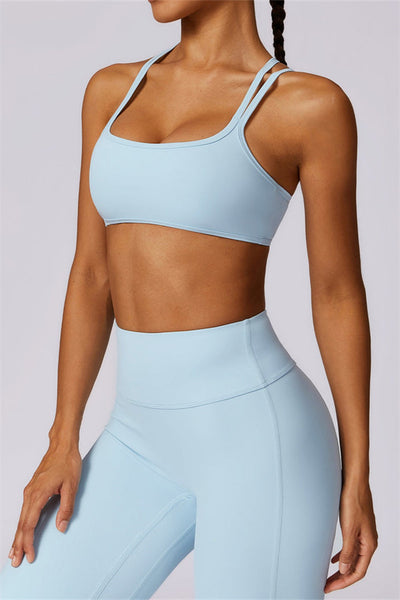 Laura Sport Bra | Graphite Taupe