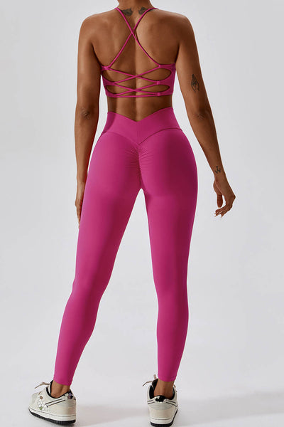 Luna Olivia Legging with Scrunch | Black