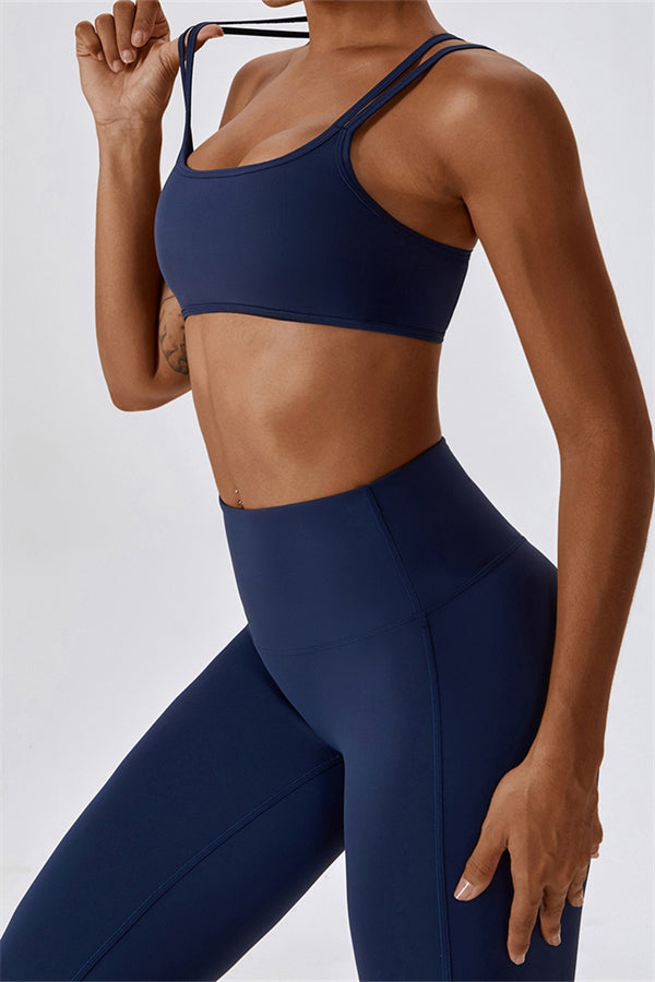 Laura Sport Bra | Graphite Taupe