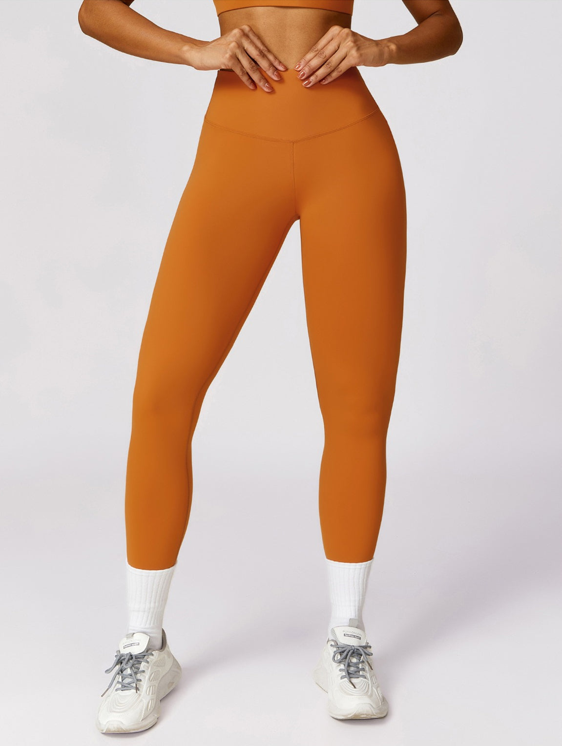 Natalia Rain Legging without Scrunch | Soft Mauve