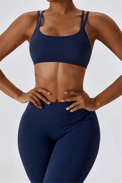 Laura Sport Bra | Graphite Taupe