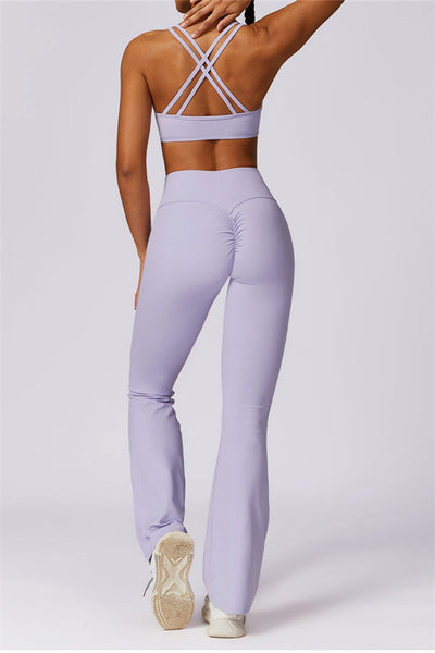 Laura Sport Bra | Graphite Taupe