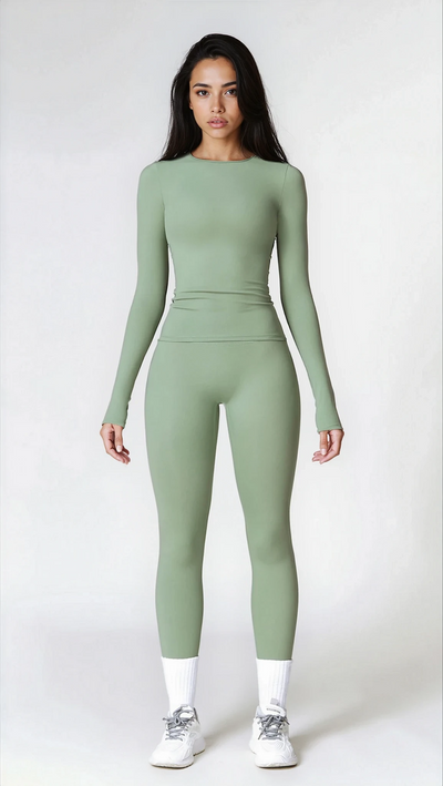 Allison Legging without Scrunch | Mist