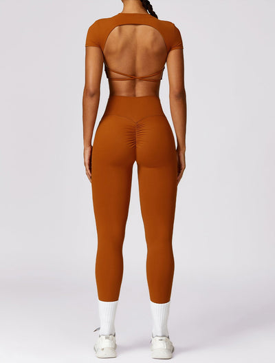 Skylar Legging with Scrunch | Steel Blue