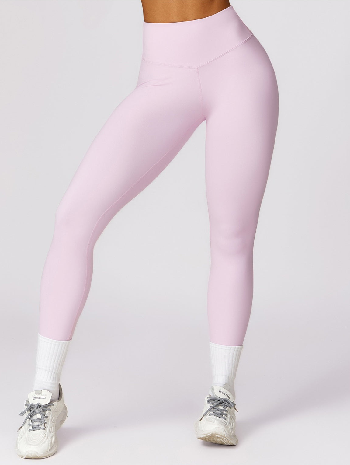 Natalia Rain Legging without Scrunch | Soft Mauve