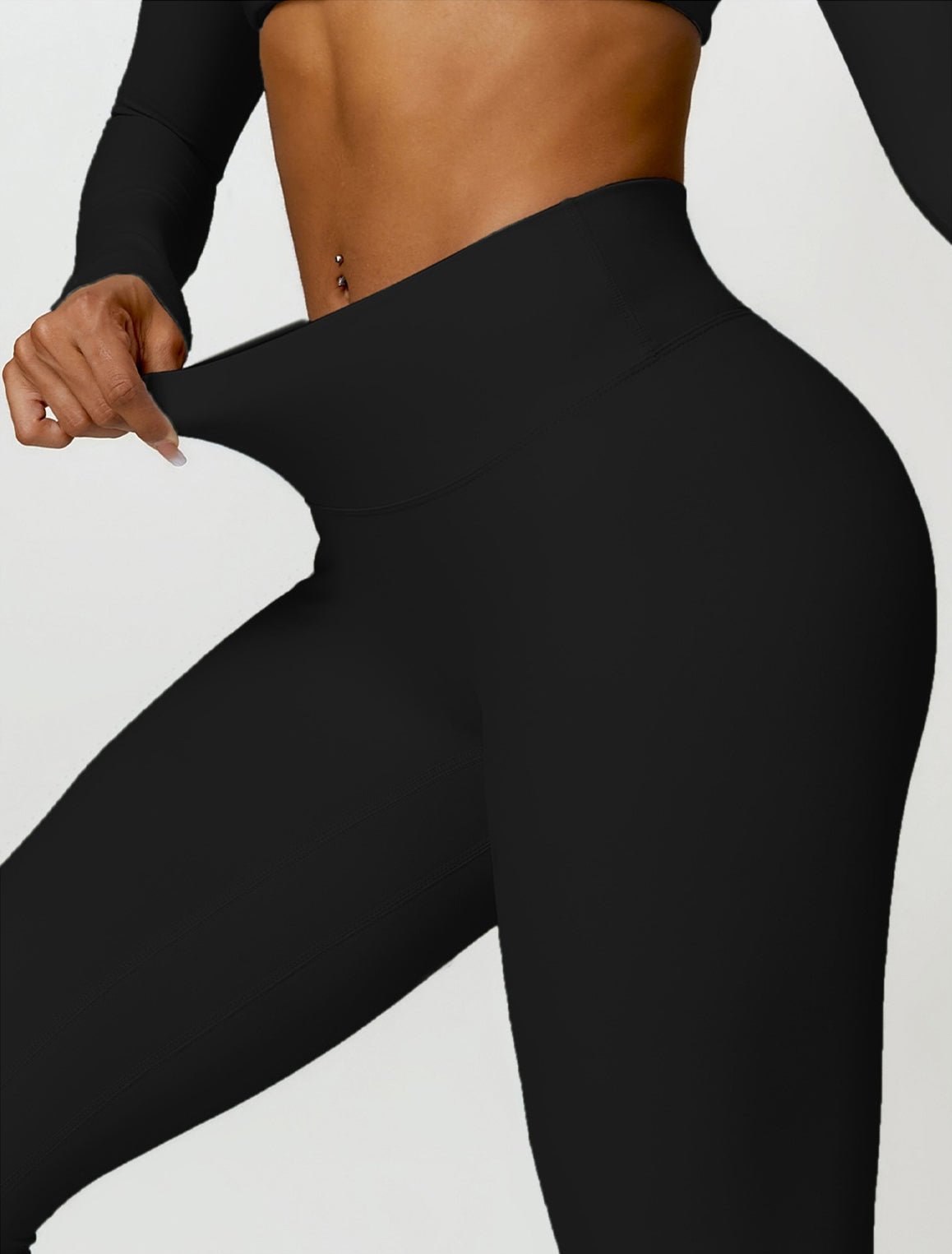 Skylar Legging with Scrunch | Steel Blue