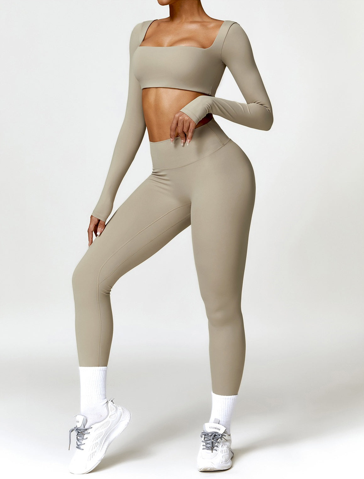 Skylar Legging with Scrunch | Steel Blue
