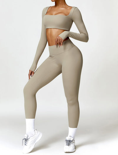 Skylar Legging with Scrunch | Steel Blue