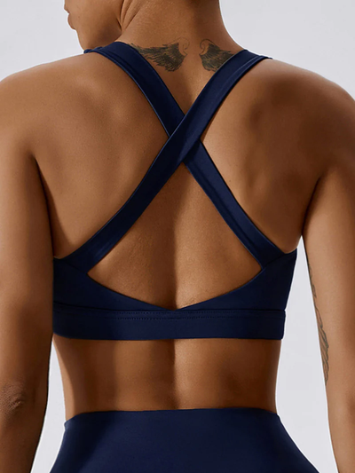 Tessa Sport Bra | Soft Charcoal