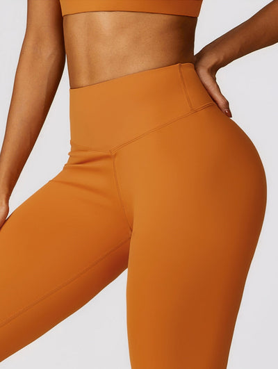 Natalia Rain Legging without Scrunch | Soft Mauve