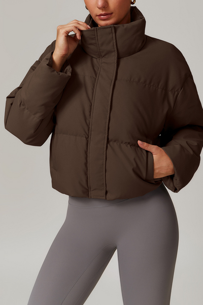 Serine Oversized Bomber Jacket | Grey