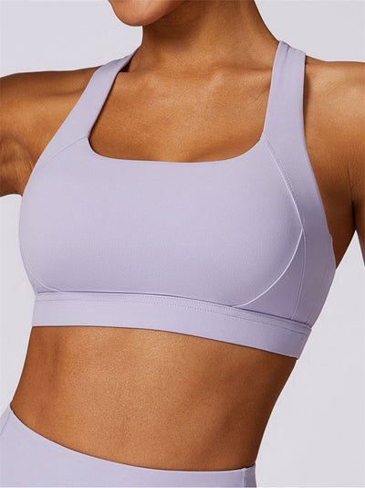 Tessa Sport Bra | Soft Charcoal