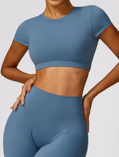 Lanna Crop Top | Soft Black