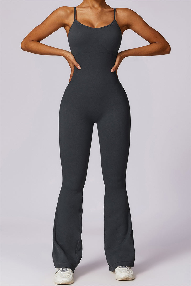 Sara Jumpsuit without Scrunch | Steel Grey