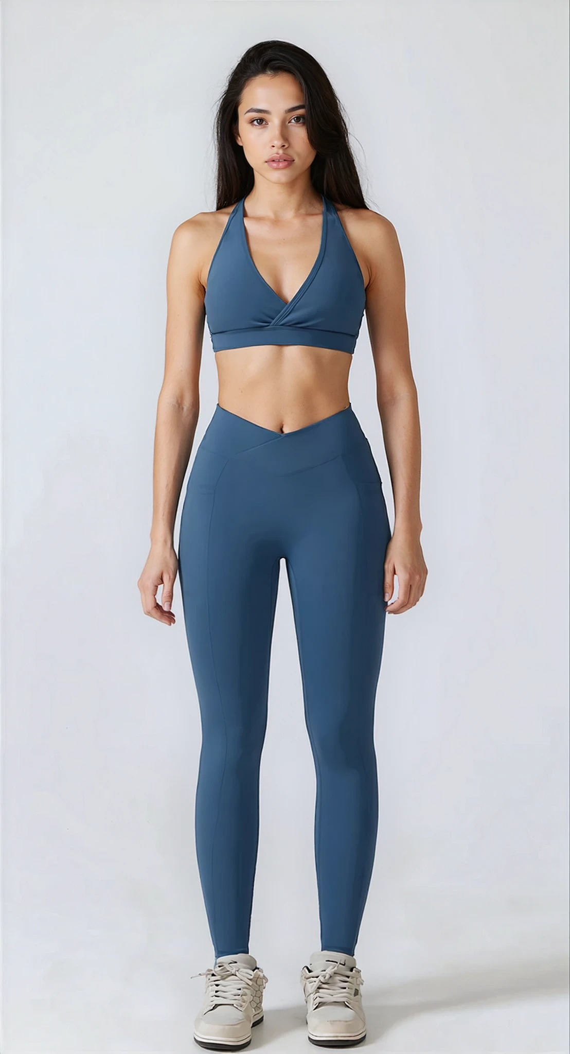 Brianna Legging none Scrunch | Storm Blue
